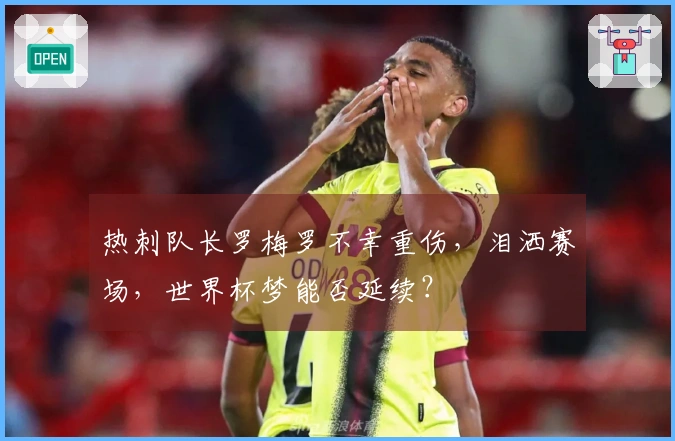 热刺队长罗梅罗不幸重伤，泪洒赛场，世界杯梦能否延续？
